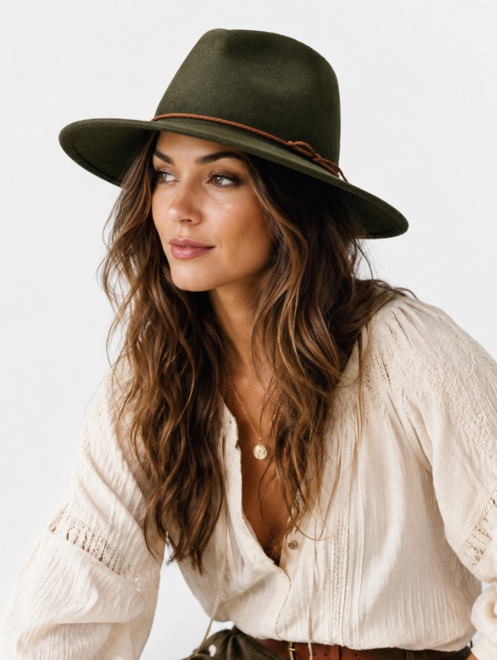 Wool Hat San Diego Hat Company Olive Green